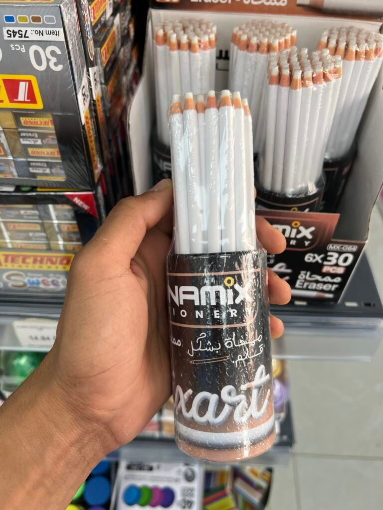 ممحاة شكل قلم