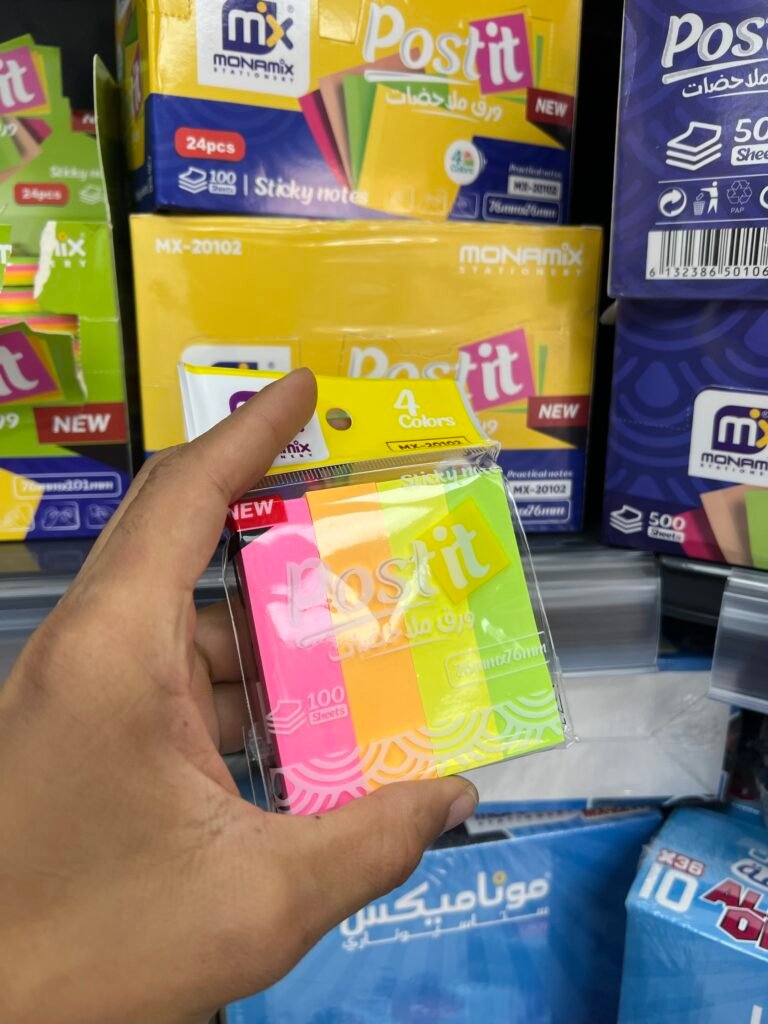 ستيك نوت مقسمة