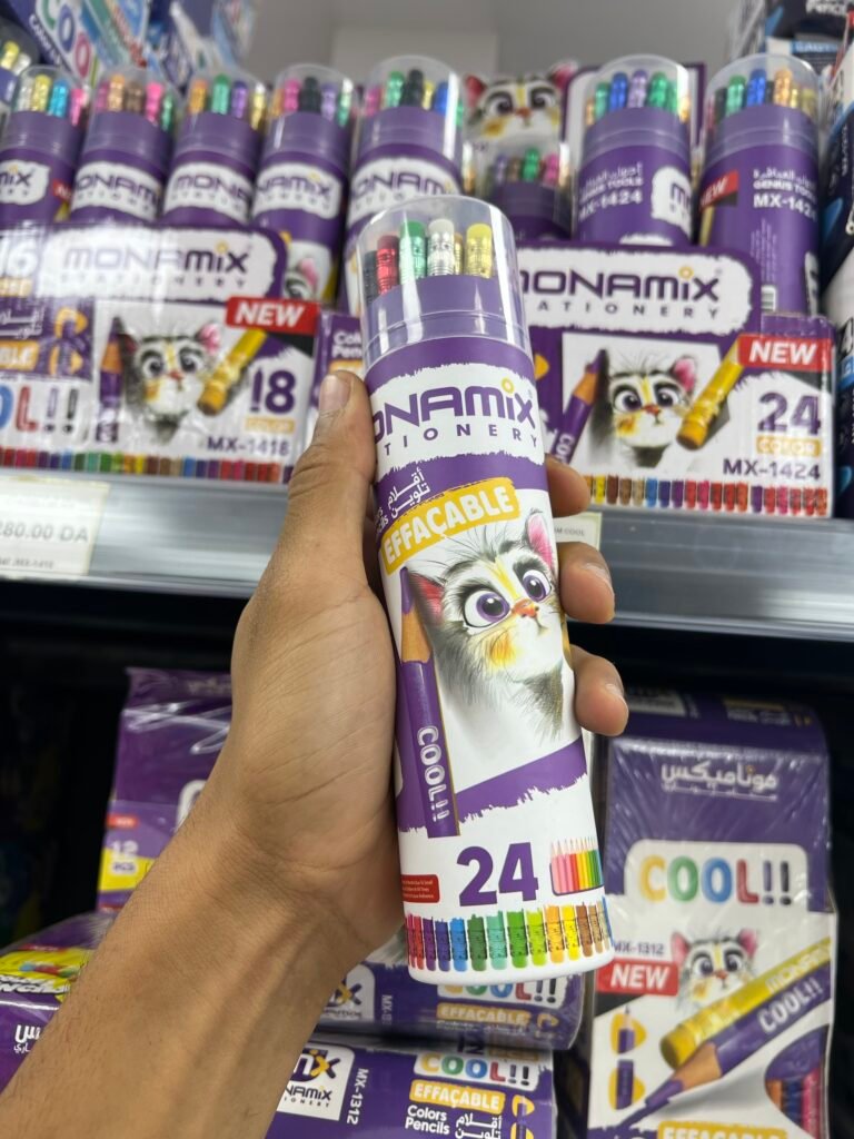 ألوان ماحية 24 بالعلبة