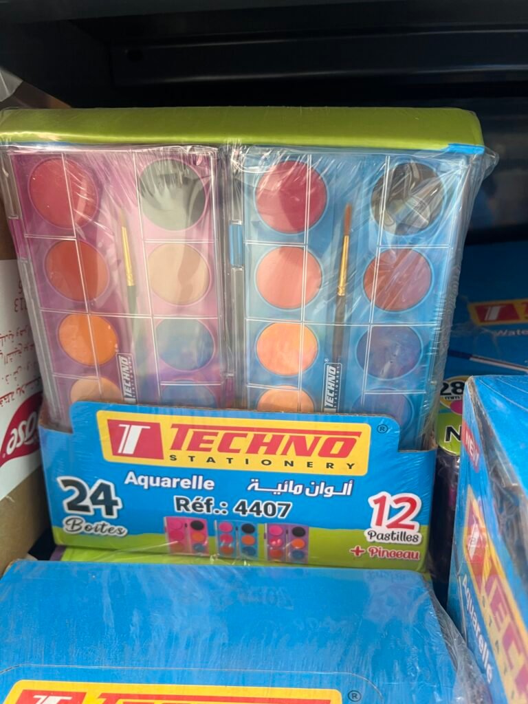 ألوان مائية 12 تيكنو